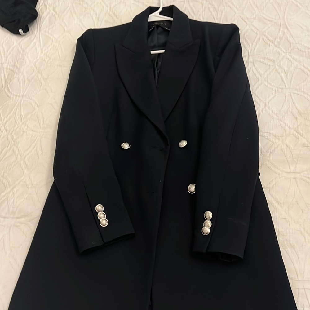 Navy pea coat